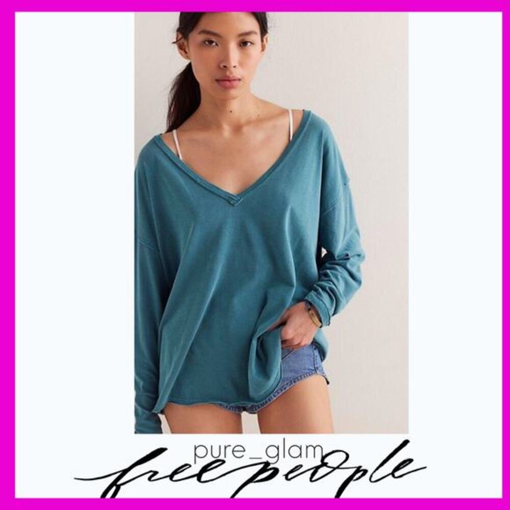 Free People tee relaxed shirt